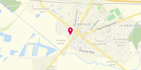 Plan de Ambulances Caplain, 10 Rue Bellou, 61220 Briouze