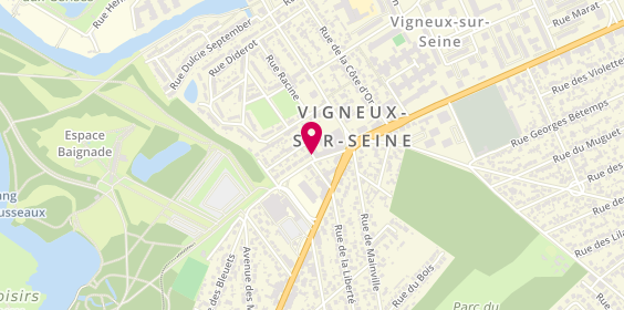 Plan de Rostane Idir, 1 Rue Canuts, 91270 Vigneux-sur-Seine