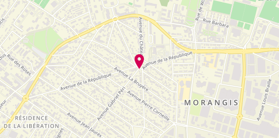 Plan de Taxi Radio Fret de l'Essonne, 5 Place Lucien Boilleau, 91420 Morangis