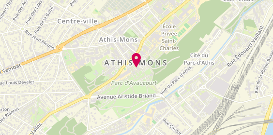 Plan de Association Taxis Radio 91, Place Gén de Gaulle, 91200 Athis-Mons