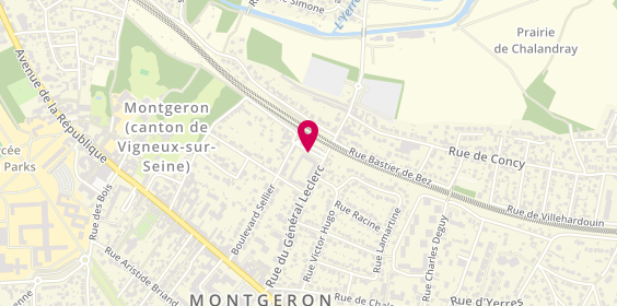 Plan de Taxi-montgeron, Place Joseph Piette, 91230 Montgeron