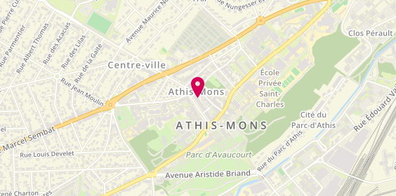 Plan de Mallouki Mohamed, 6 Rue Etienne Lebeau, 91200 Athis-Mons