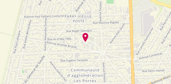 Plan de Taxi Tisseau Jean-Marie, 21 Boulevard Fontainebleau, 91550 Paray-Vieille-Poste