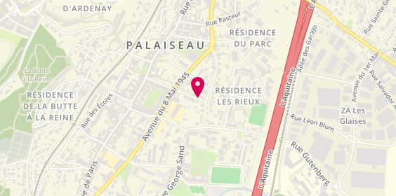 Plan de Taxi de Ballainvilliers, 20 Rue Carnot, 91120 Palaiseau