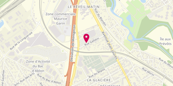 Plan de Radio Taxis, 18 Rue Gallieni, 91230 Montgeron