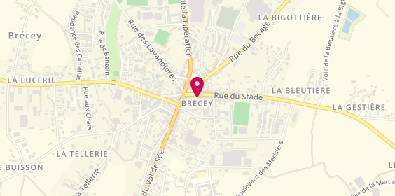 Plan de Lepourcelet Serge, 22 Rue Vieux Bourg, 50370 Brécey