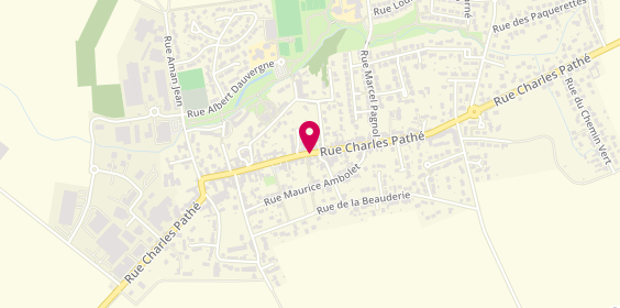 Plan de Chevry taxi, 51 Rue Charles Pathe, 77173 Chevry-Cossigny