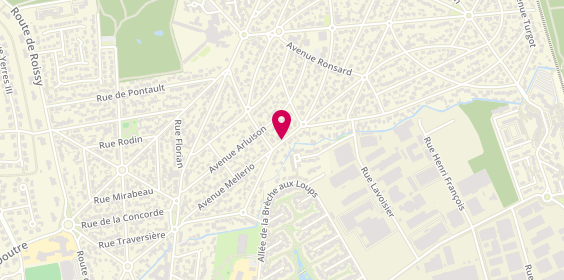 Plan de Beaudelet Brice, 45 Rue Mellerio, 77330 Ozoir-la-Ferrière
