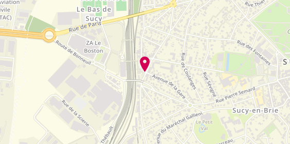 Plan de Taxis, Place Gare, 94370 Sucy-en-Brie