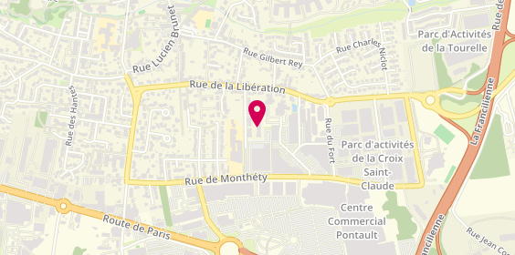 Plan de Taxi bourosain, 19 Rue Saint-Exupéry, 77340 Pontault-Combault