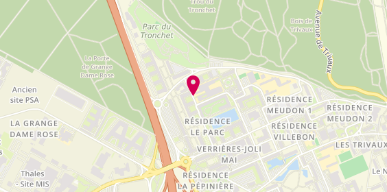 Plan de Taer abdou Mohsen, 37 Rue Roseraie, 92190 Meudon
