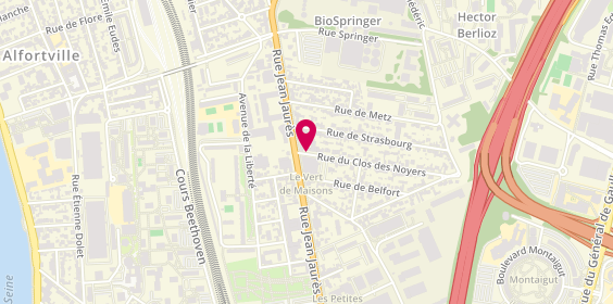 Plan de Ferigui Jamel, 3 Rue Clos des Noyers, 94700 Maisons-Alfort