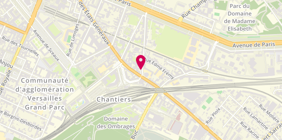 Plan de CTS-Confort Transport Service, 44 Rue de Vergennes, 78000 Versailles