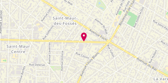 Plan de Polide Jérôme, 204 Boulevard Créteil, 94100 Saint-Maur-des-Fossés