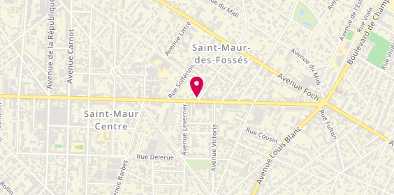 Plan de Vip Cab, 24 Rue Garnier Pagès, 94100 Saint-Maur-des-Fossés