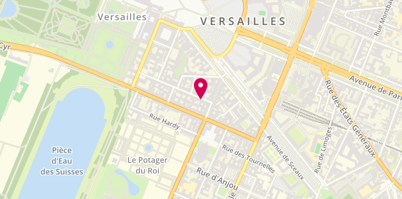 Plan de Association Artisans Taxis Versailles, 137 Rue Versailles, 78150 Le Chesnay