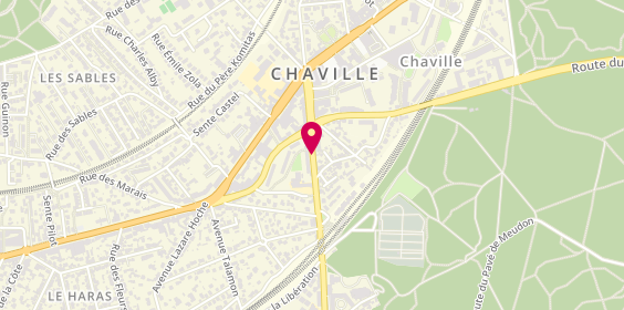 Plan de Abrantes Jean-Emmanuel Artisan Taxi Chavillois, 17 B Rue Anatole France, 92370 Chaville