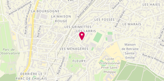 Plan de Migonney Serge, 11 Rue Larris, 92190 Meudon