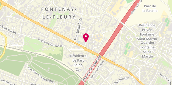 Plan de Taxi Gomet, 12 Square Beethoven, 78330 Fontenay-le-Fleury