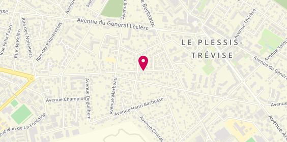 Plan de Esteves Didier, 20 Avenue Coeuilly, 94420 Le Plessis-Trévise