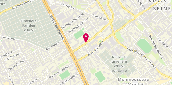 Plan de Hem Savuth, 40 Avenue Henri Barbusse, 94200 Ivry-sur-Seine