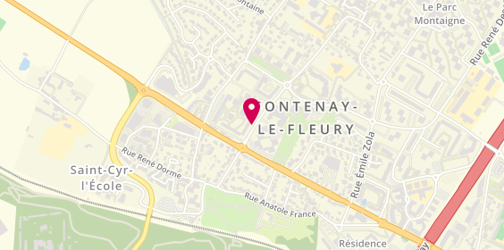 Plan de Abc Taxi 78, 5 Avenue Voltaire, 78330 Fontenay-le-Fleury