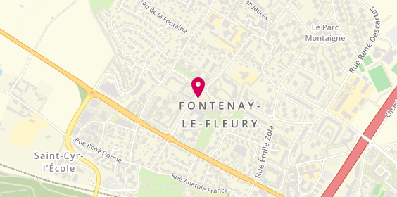Plan de Taxi Les Colombes, 1 Bis Rue Mansart, 78330 Fontenay-le-Fleury