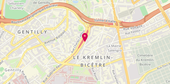 Plan de Bassaw Mersedeh, 17 Rue Elisée Reclus, 94270 Le Kremlin-Bicêtre