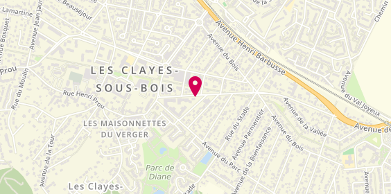 Plan de Le Dortz Didier, 4 Bis Avenue Versailles, 78340 Les Clayes-sous-Bois