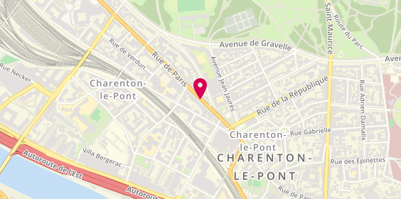 Plan de Tetu Ludovic, 91 Rue Paris, 94220 Charenton-le-Pont