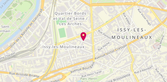 Plan de Marc Philippe, 8 Rue des Acacias, 92130 Issy-les-Moulineaux