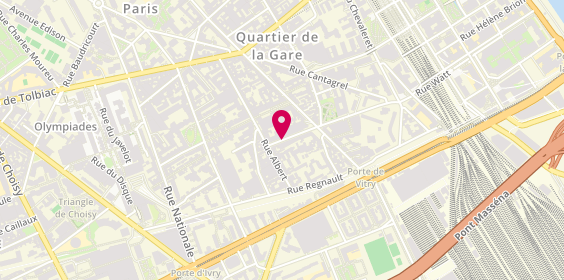 Plan de France Taxi, 38 Rue Eugène Oudiné, 75013 Paris