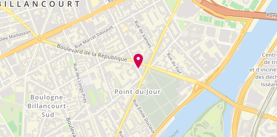 Plan de Doltime Prestige, 126 Rue Thiers, 92100 Boulogne-Billancourt