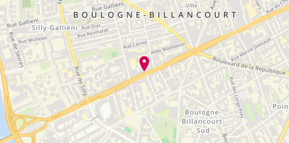 Plan de Oheix Philippe, 50 Avenue Gén Leclerc, 92100 Boulogne-Billancourt