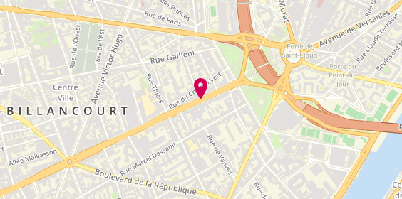 Plan de Citybird, 39 Avenue Edouard Vaillant, 92100 Boulogne-Billancourt