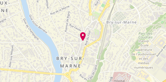 Plan de Bry Service Taxi, 3 Rue Pressoir, 94360 Bry-sur-Marne