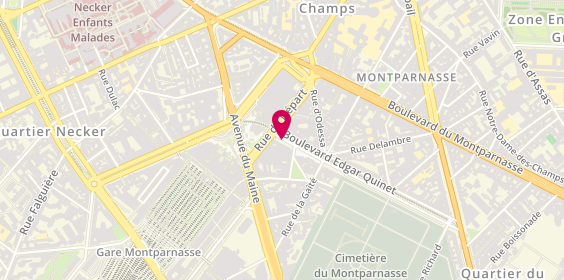Plan de Dakki Khadija, 29 C Boulevard Edgar Quinet, 75014 Paris