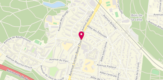Plan de Absolute Taxi, 29 Avenue Lucien René Duchesne Resid la Chataigneraie, 78170 La Celle-Saint-Cloud