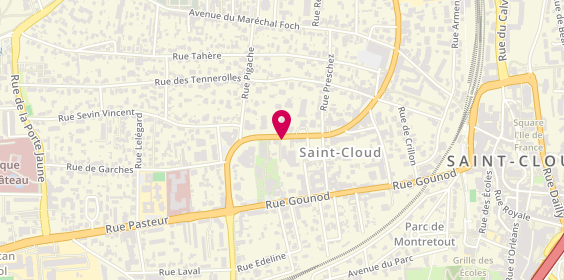Plan de Taxis Radio de Saint Cloud, 38 Boulevard de la République, 92210 Saint-Cloud