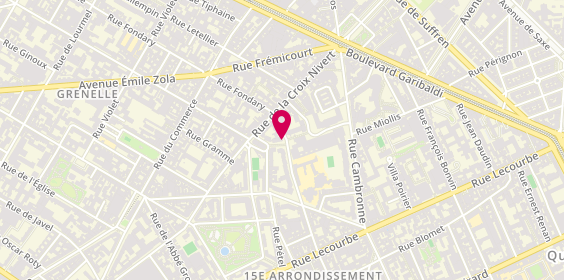 Plan de Boularbi Abdenour, 38 Rue de L Amiral Roussin, 75015 Paris
