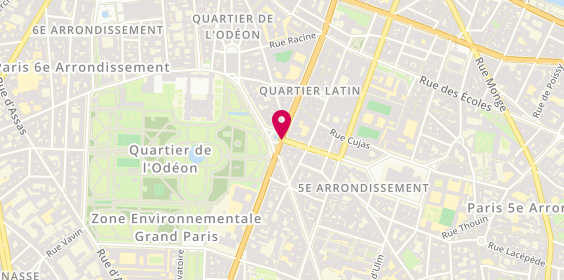 Plan de Rebelo Antonio, 5 Eme Arrondissement Boulevard St Michel, 75005 Paris