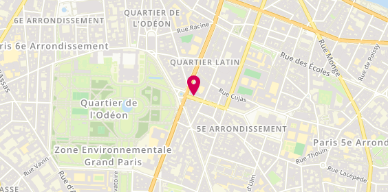 Plan de Borne de Taxis, 26 Rue Soufflot, 75005 Paris