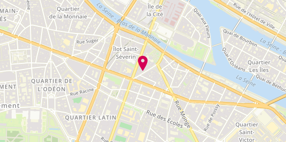 Plan de Atout-Moto, 6 Rue Dante, 75005 Paris