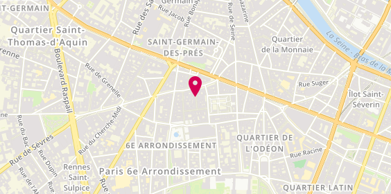Plan de Les Taxis Moto de Paris, 7 Rue Princesse, 75006 Paris