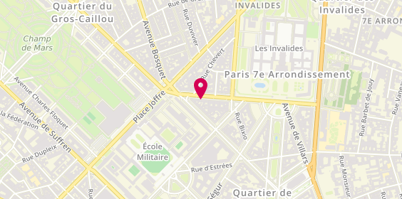 Plan de Bespoke Limousines Paris, 21 Avenue de Tourville, 75007 Paris