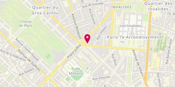 Plan de Taxi Moto Gold Feeling, 30 Avenue de Tourville, 75007 Paris