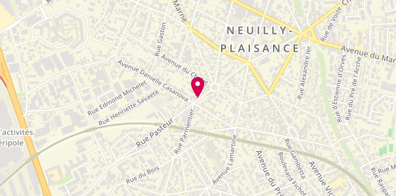 Plan de Simoes Adrien, 34 Bis Rue Pasteur, 93360 Neuilly-Plaisance