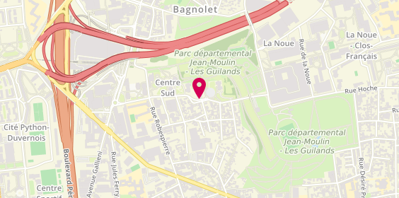 Plan de Brard Francis, 41 Rue Capsulerie, 93170 Bagnolet