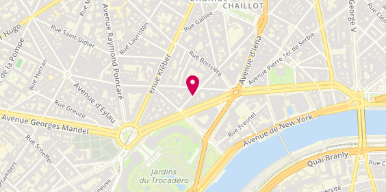 Plan de Saade Joseph, 33 Rue Lubeck, 75116 Paris