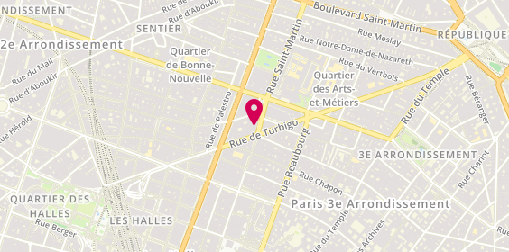 Plan de Taxi Navettego-Paris, 235 Rue Saint-Martin, 75003 Paris